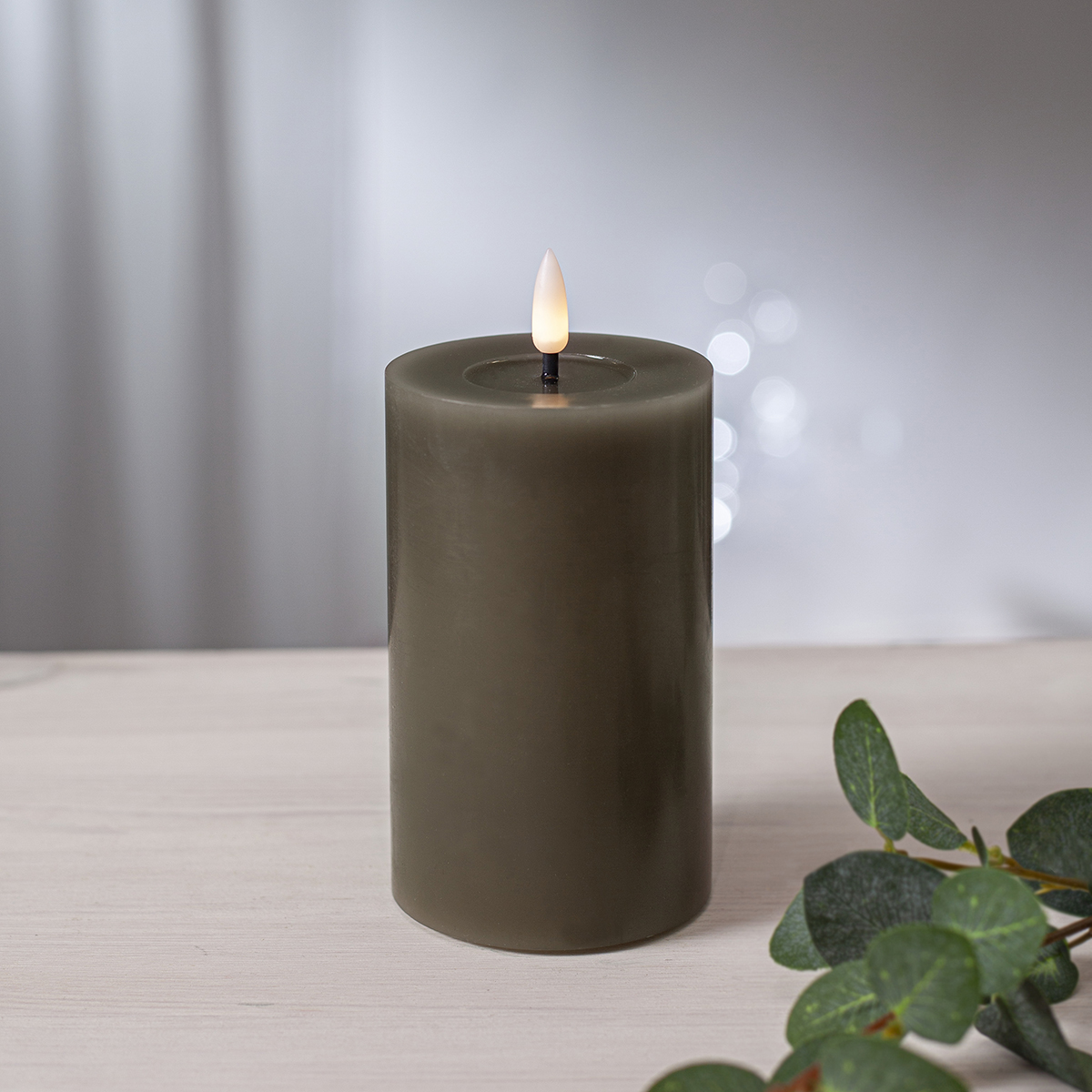 LED-Blockljus Star Trading Flamme Flow 15 cm