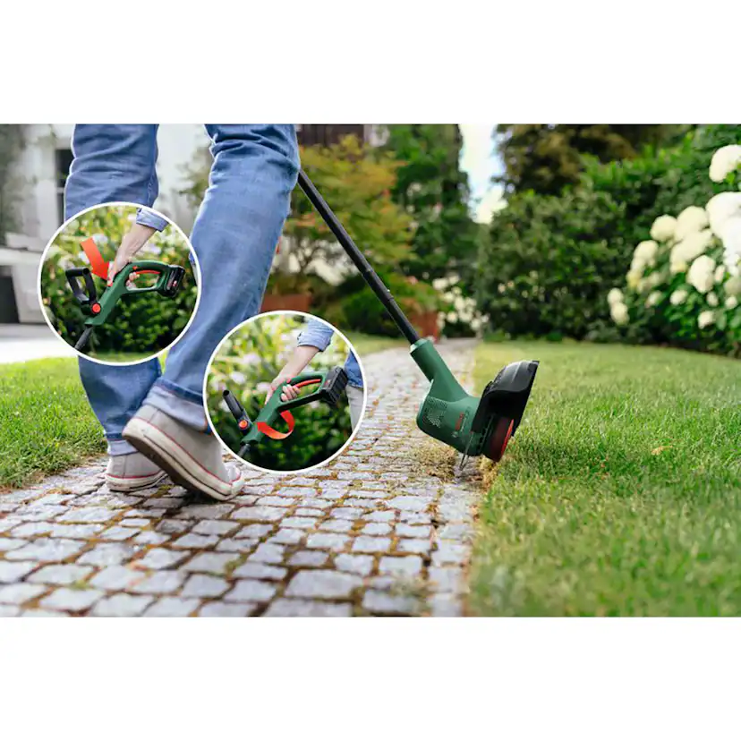 Grästrimmer Bosch Power Tools Easygrasscut med 2 st Batteri och Laddare