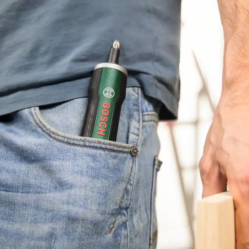 Skruvdragare Bosch Power Tools PushDrive Med Batteri