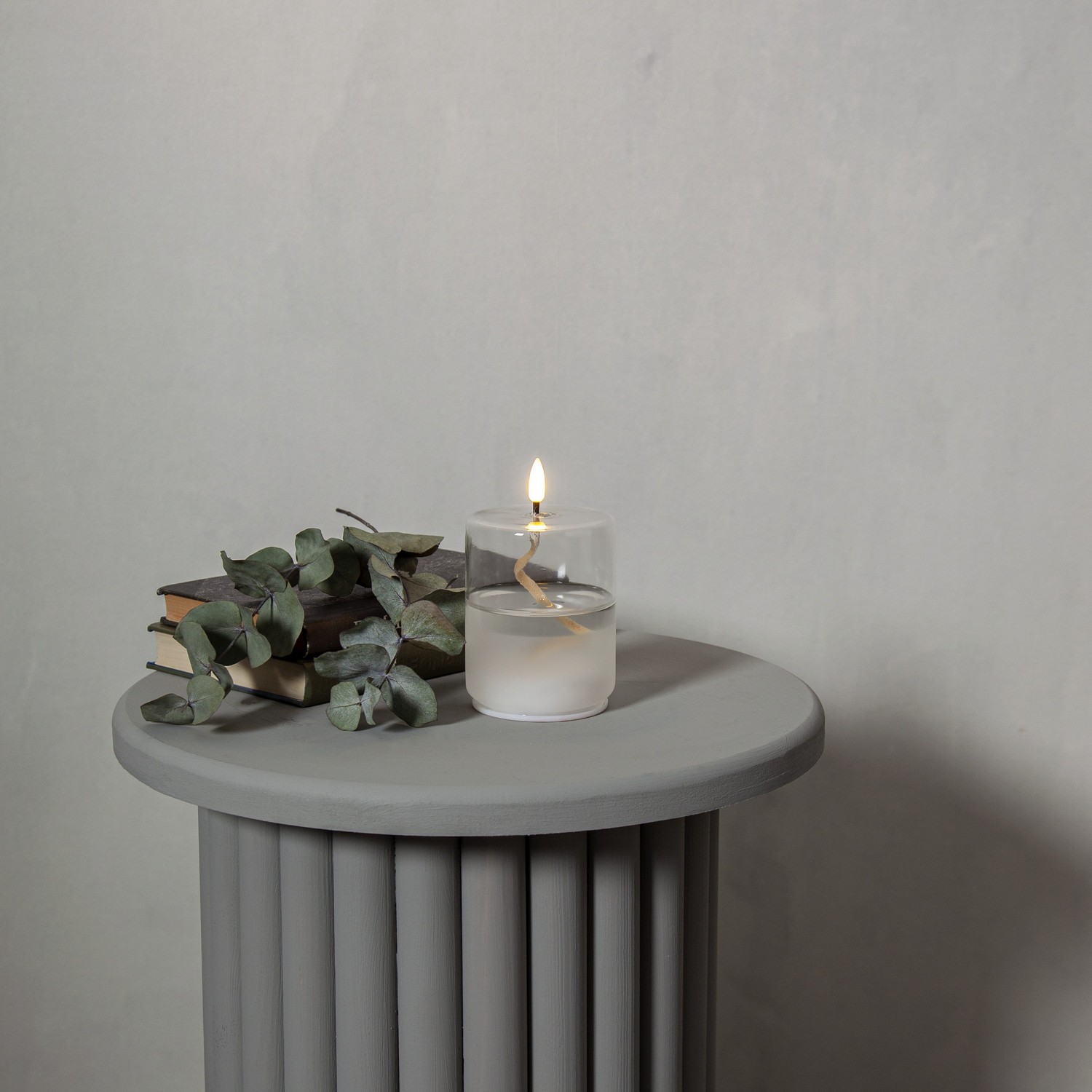 Ljuslykta Star Trading Flamme Float 13 cm