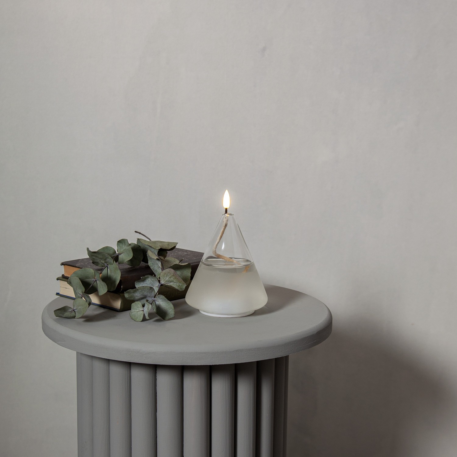 Ljuslykta Star Trading Flamme Float kon 15 cm