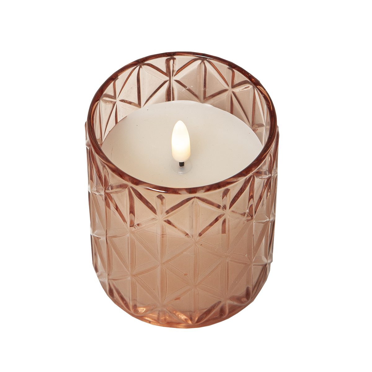 LED-Ljus Star Trading Flamme Romb 10 cm