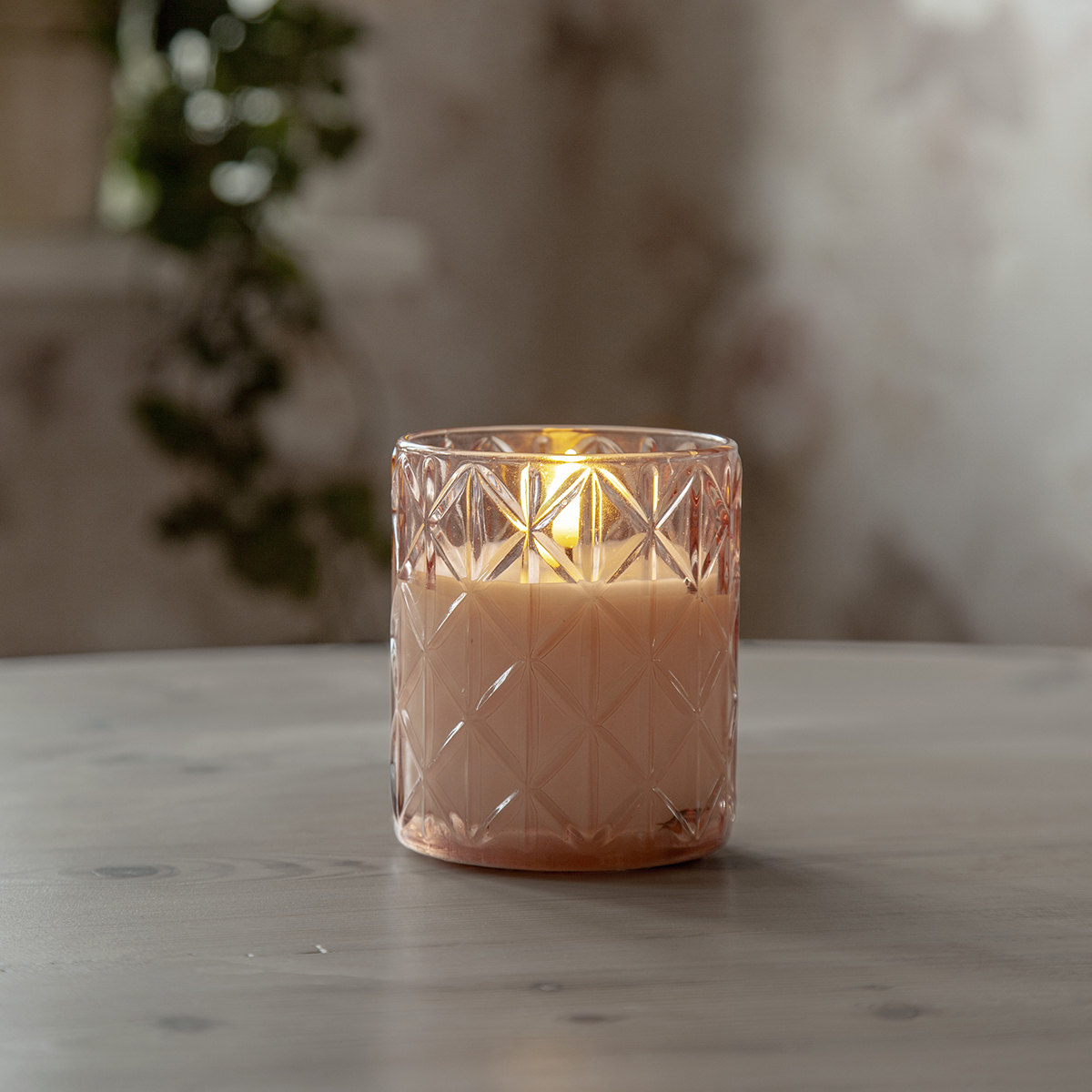 LED-Ljus Star Trading Flamme Romb 10 cm