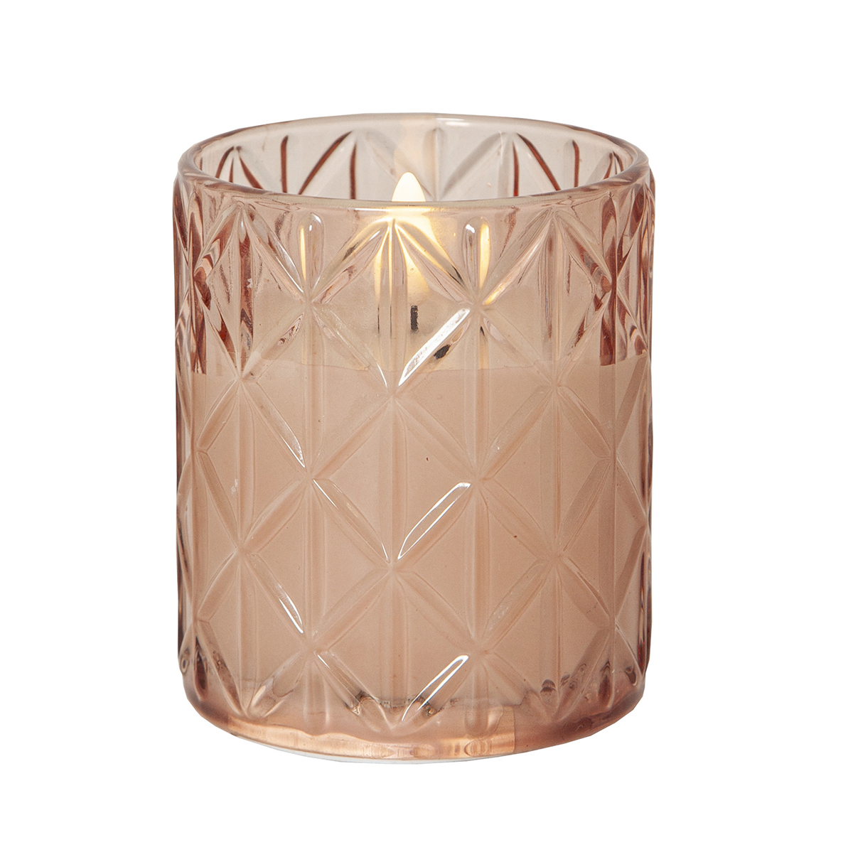 LED-Ljus Star Trading Flamme Romb 10 cm