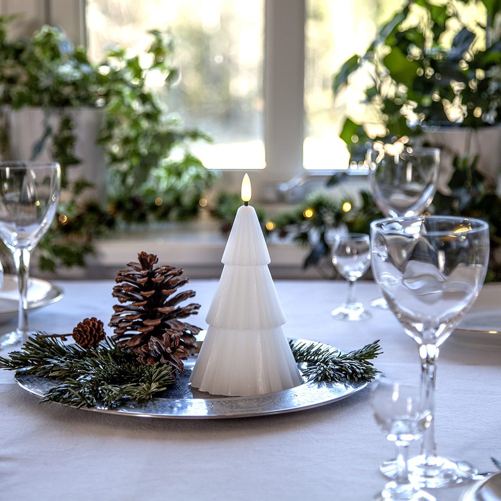 LED-Blockljus Star Trading Flamme Grany