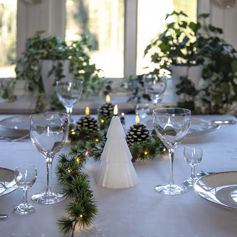 LED-Blockljus Star Trading Flamme Grany