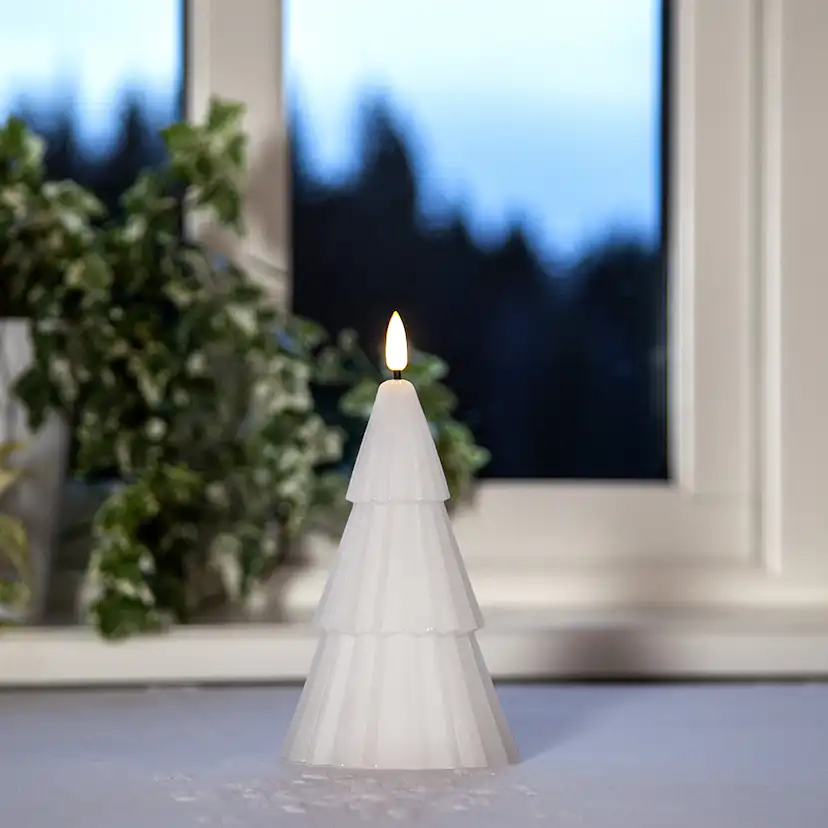 LED-Blockljus Star Trading Flamme Grany