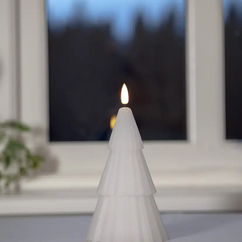 LED-Blockljus Star Trading Flamme Grany