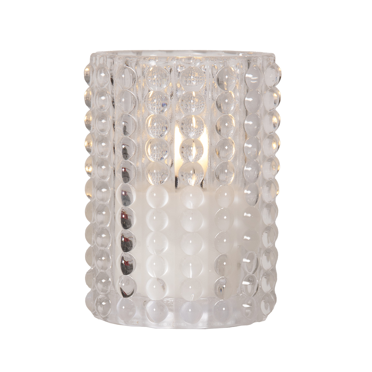 LED-Ljus Star Trading Flamme Dotty 12,5 cm