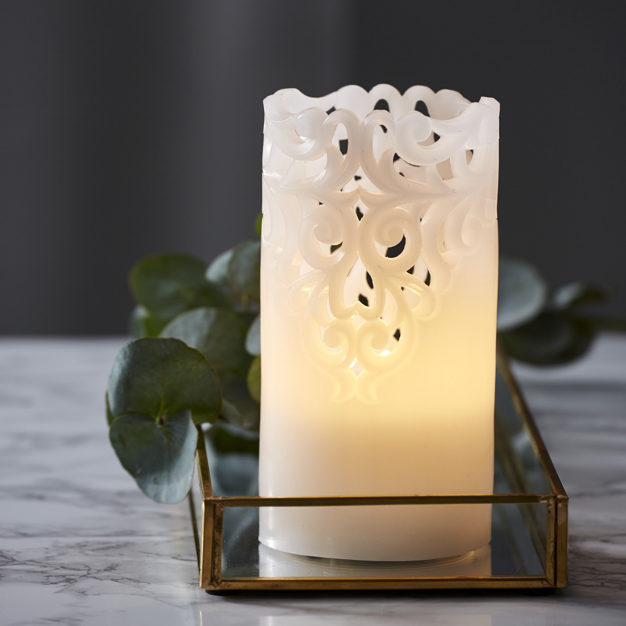 Blockljus Star Trading Clary LED