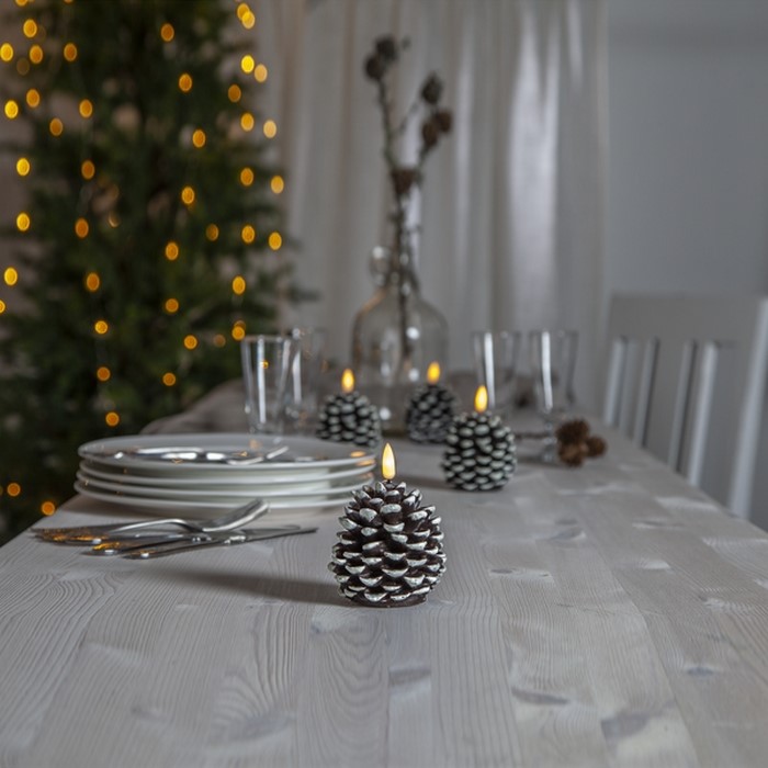 Blockljus Star Trading Flamme Kotte Batteridrivet LED-Ljus