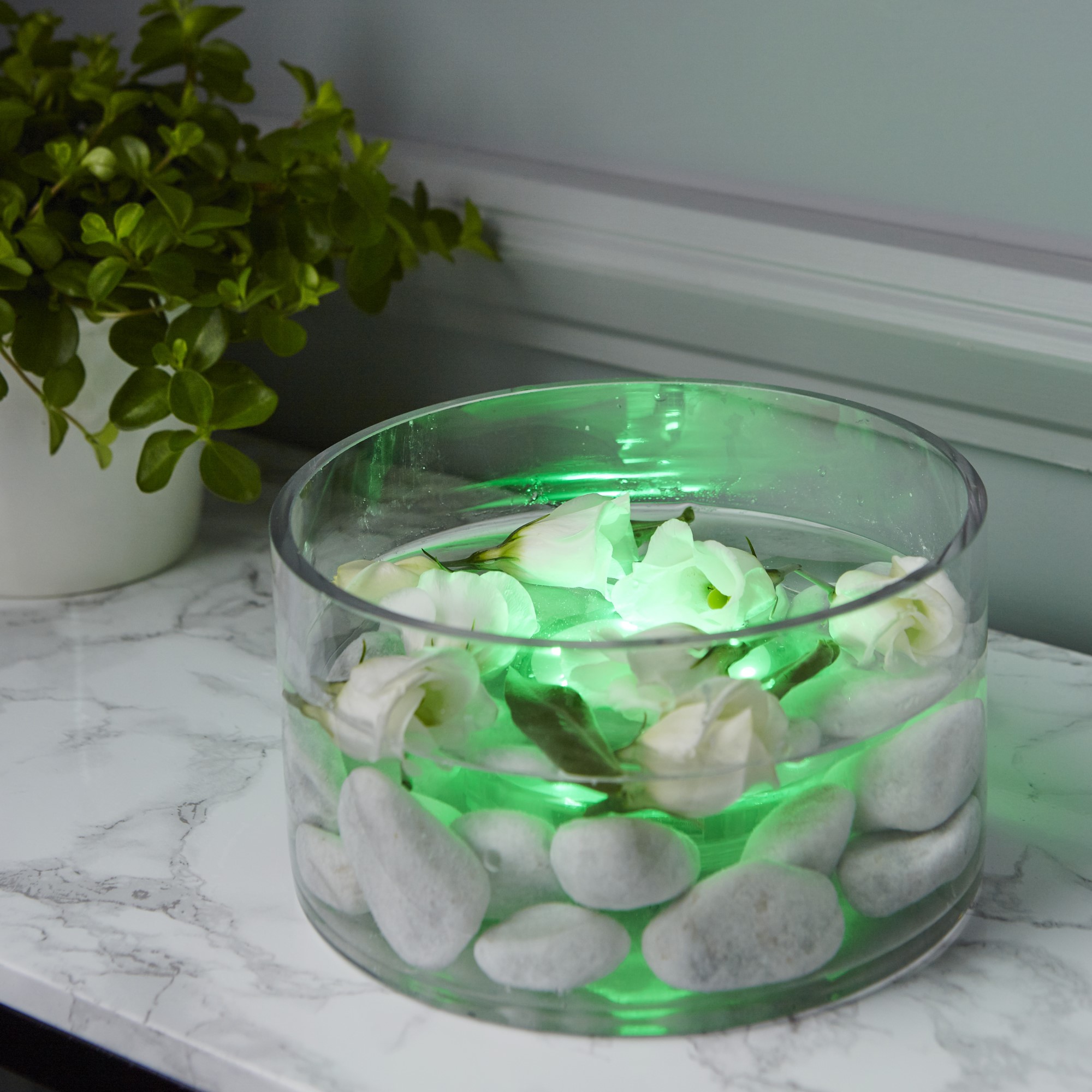 LED-Ljus Star Trading Water Candle