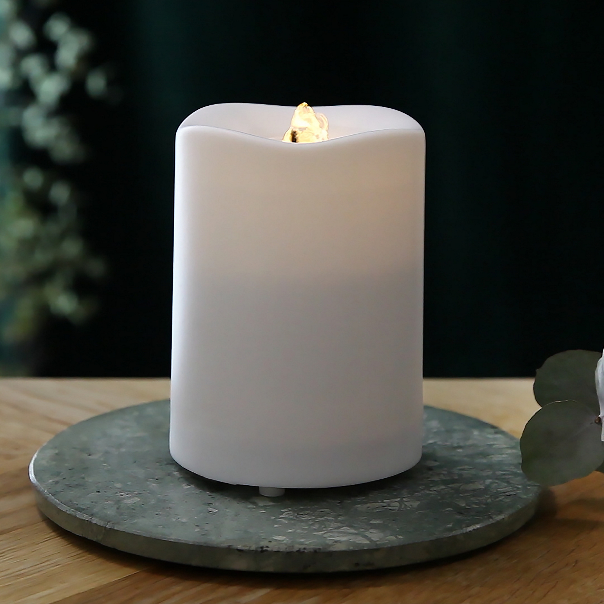 Blockljus Star Trading Water Candle LED