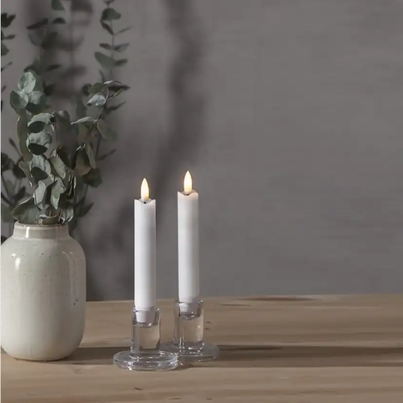 Antikljus Star Trading Flamme Kort LED 2-pack