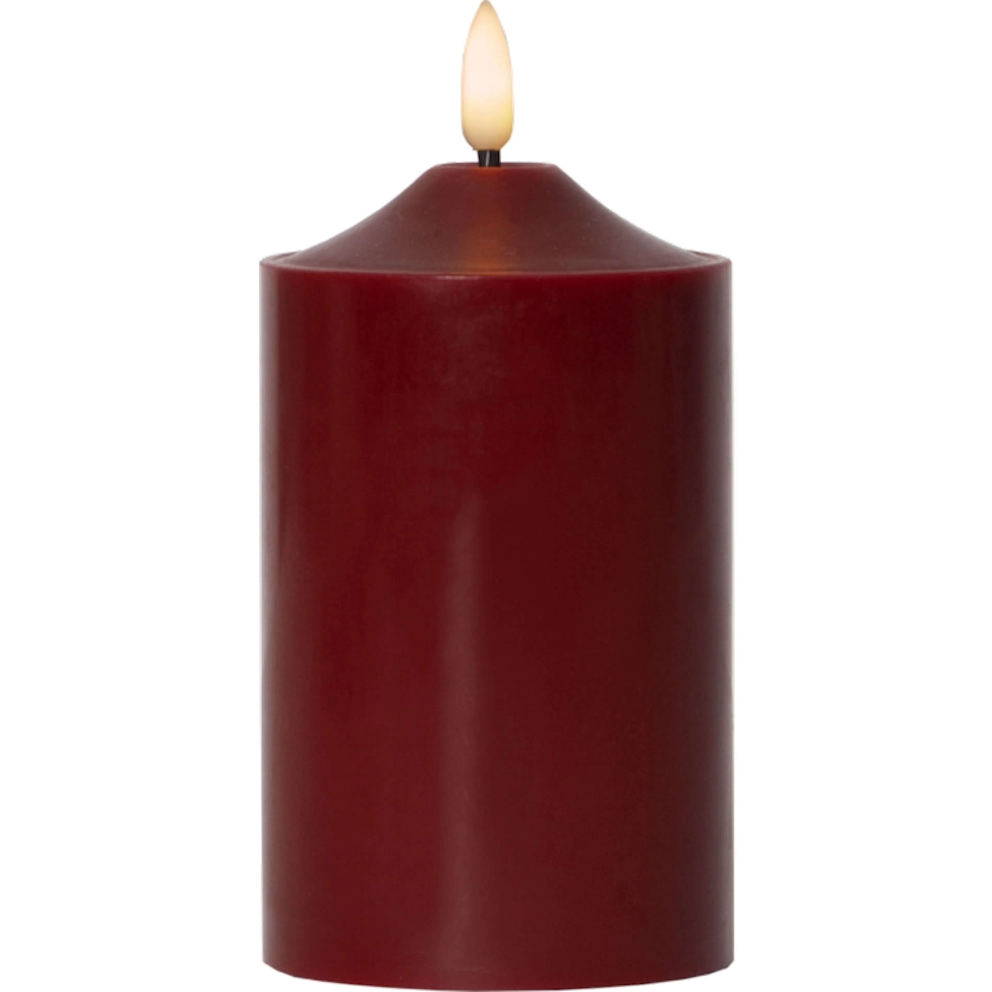 Blockljus Star Trading Flamme LED Röd Batteriljus