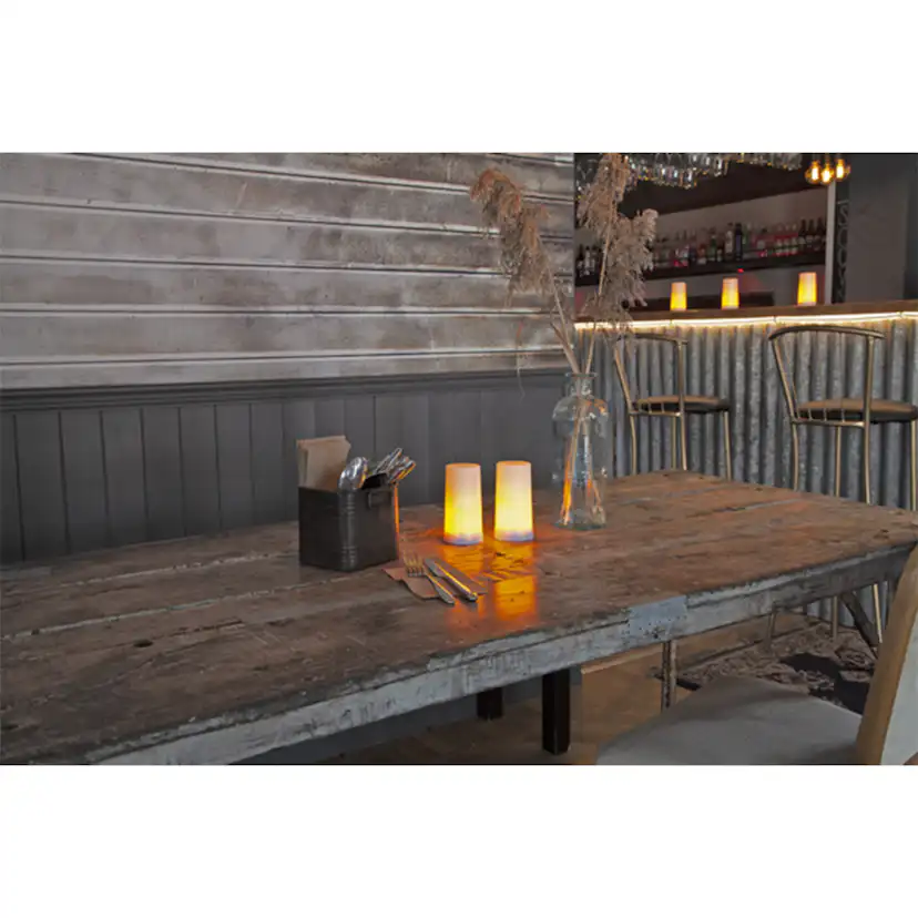 LED-Blockljus Star Trading Diner 5 Extra