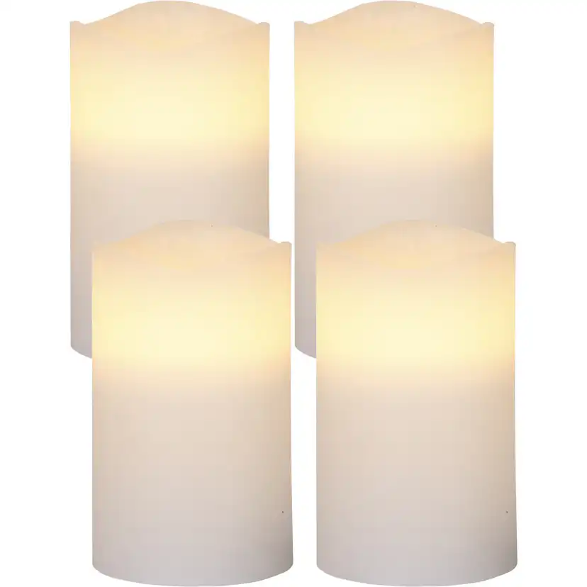 Blockljus Star Trading May LED 4-pack