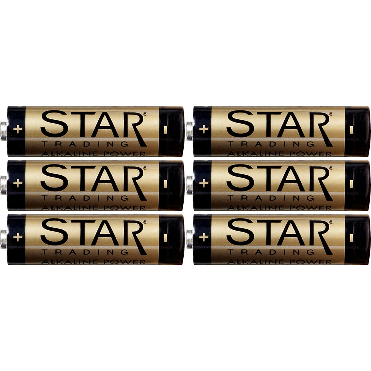 Batteri Star Trading AA Power Alkaline 6-pack 2900mAh