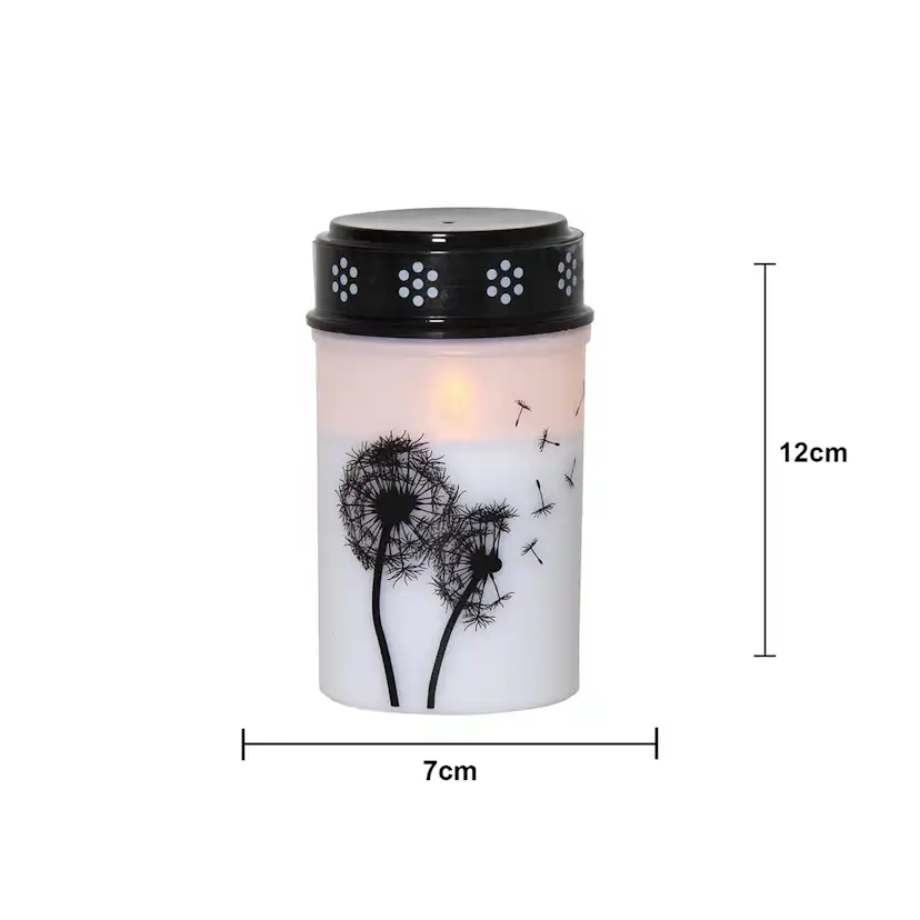 LED-Gravljus Star Trading Dandelion Outdoor