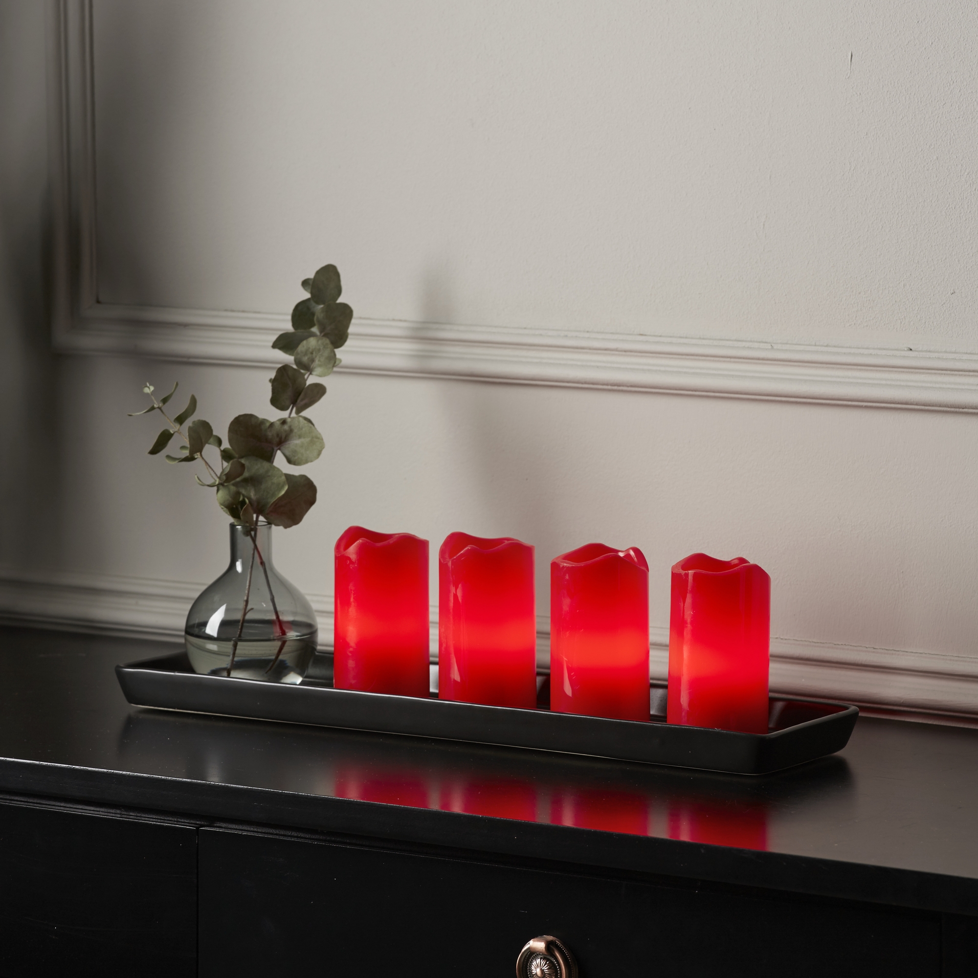 Blockljus Star Trading Advent LED 4-pack