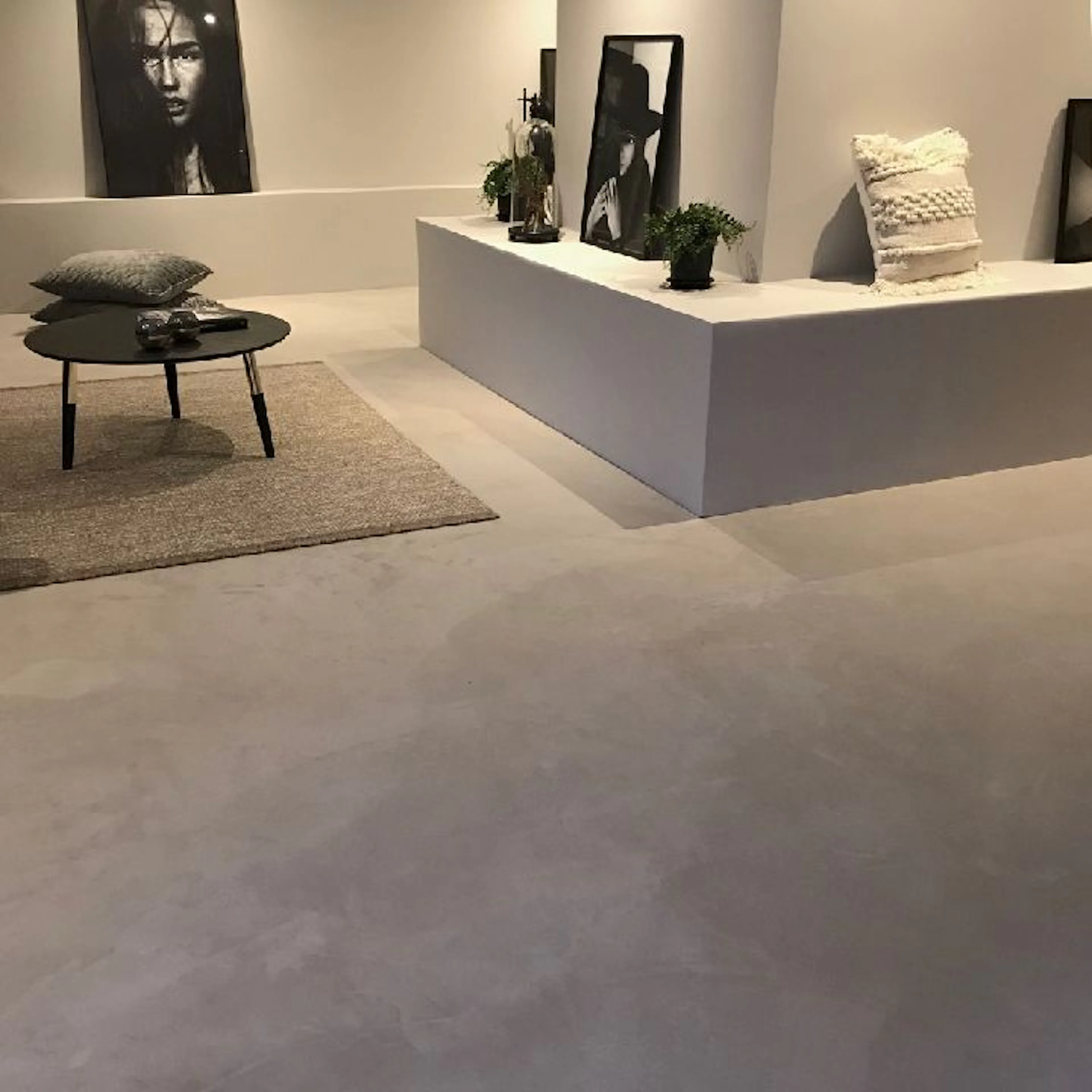 Microcement Design By Cement Färdigblandad Golv