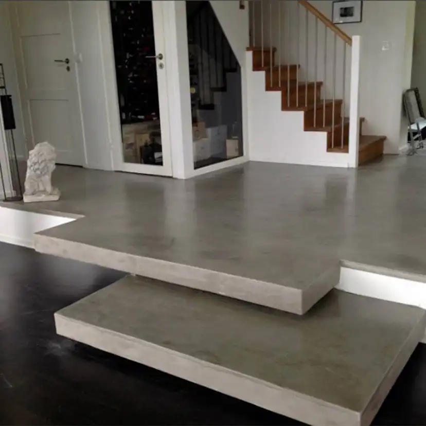 Microcement Design By Cement Färdigblandad Golv
