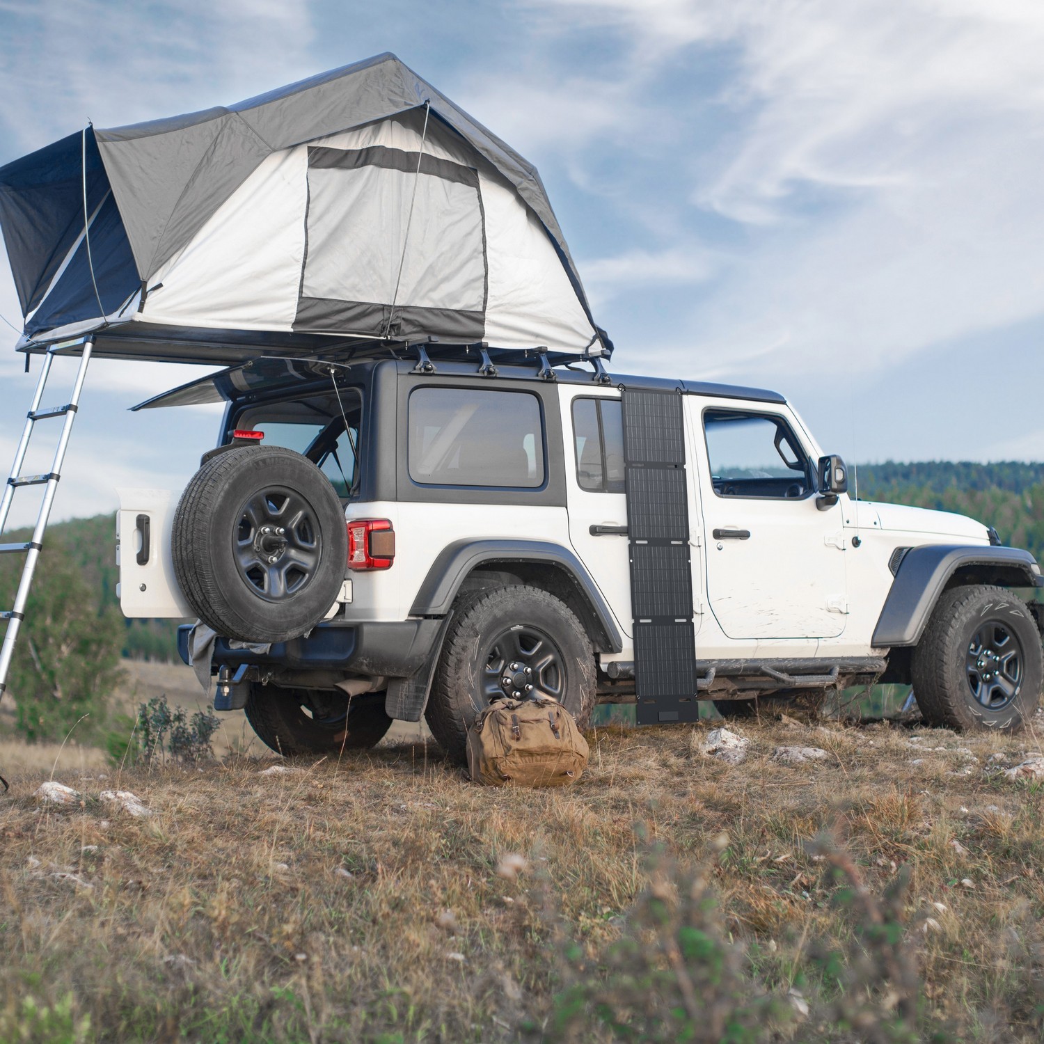 Solcellspanel Ecoflow Portabel med Ställbart Skyddsfodral