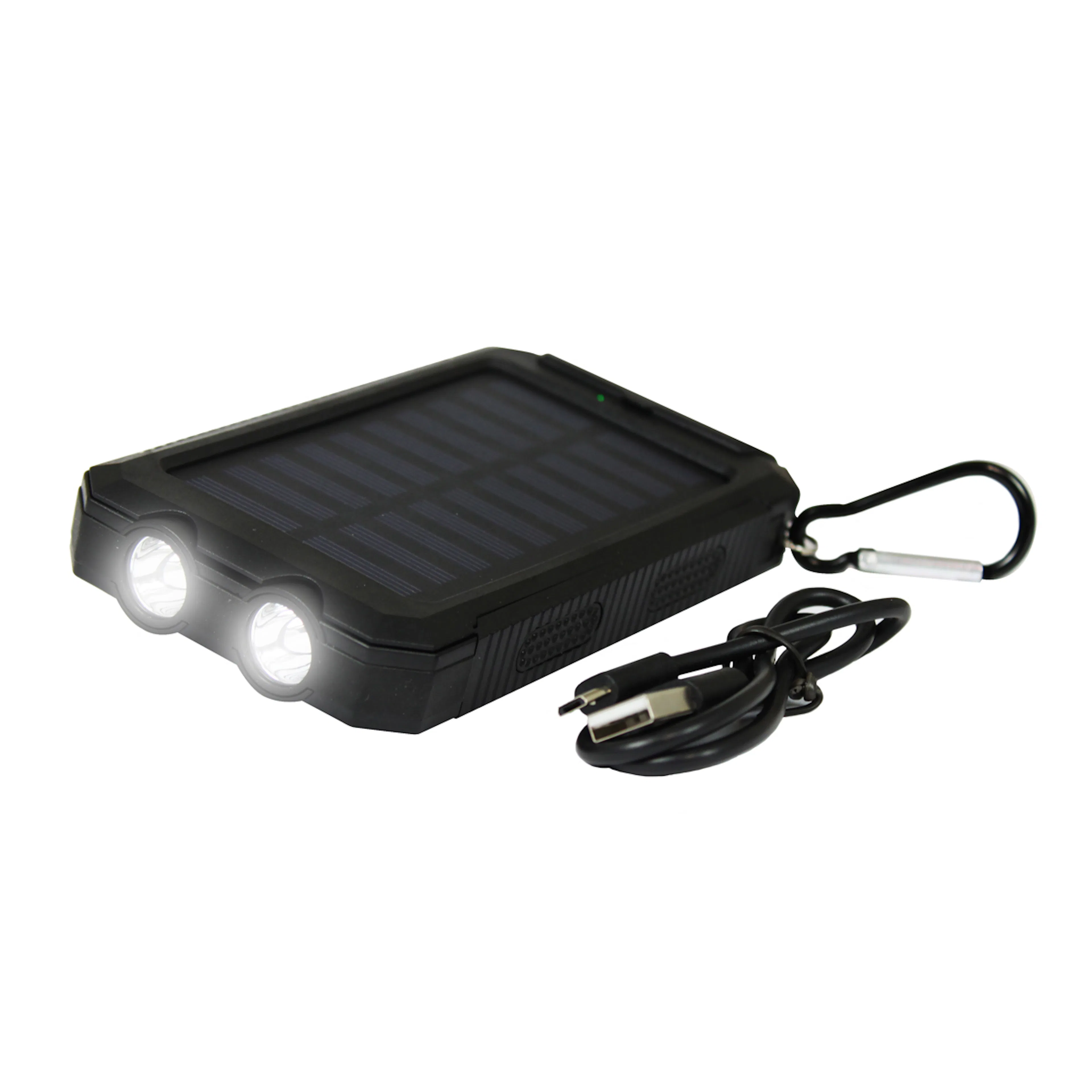 Powerbank Japcell Äventyrsmodell med Solpanel 10000 mAh för Utomhusaktiviteter