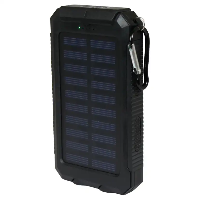 Powerbank Japcell Äventyrsmodell med Solpanel 10000 mAh för Utomhusaktiviteter