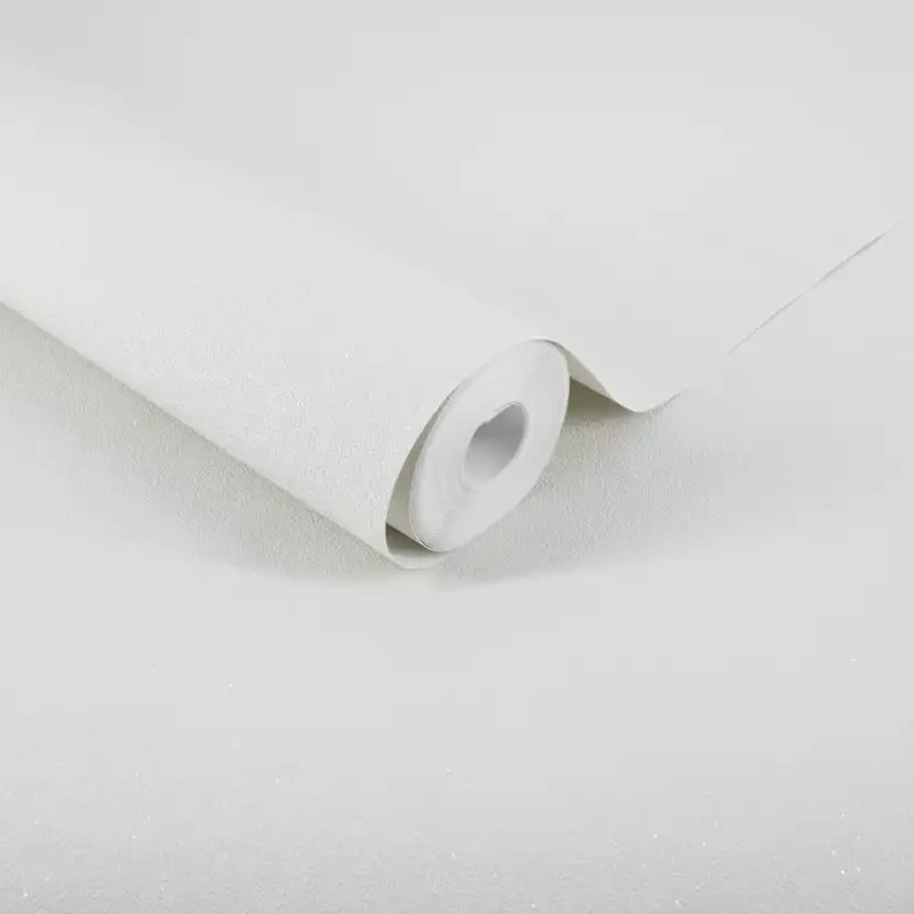 Tapet WOW Basic Glitter Gräddvit