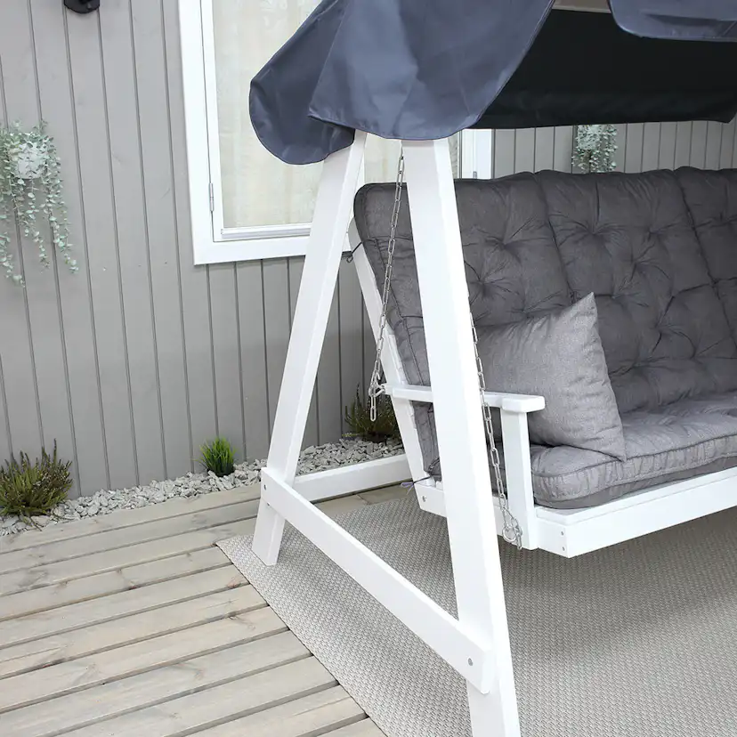 Hammockdyna Baltic Garden Malmö Dynset till Hammock med Hög Rygg, Grå