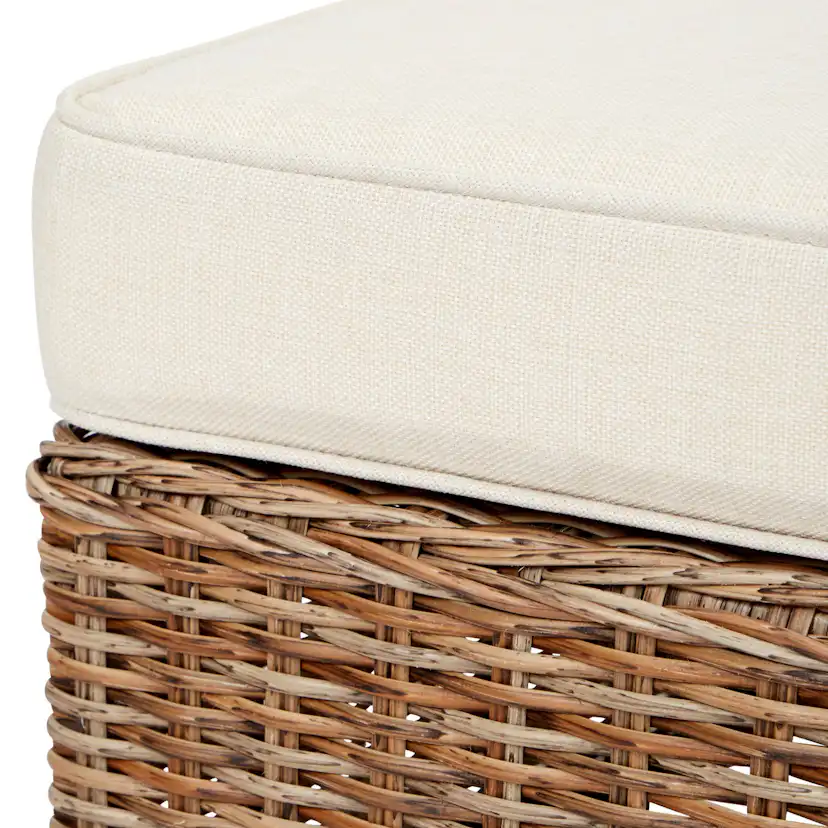 Fotpall Rotting VILA Gotland med Dyna och Aluminiumram