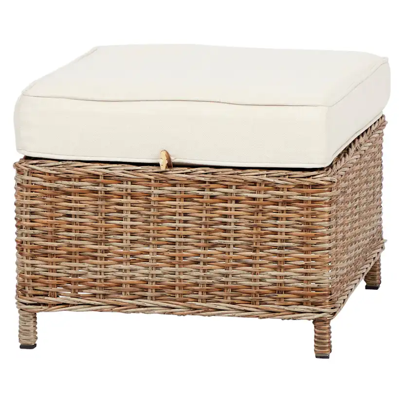 Fotpall Rotting VILA Gotland med Dyna och Aluminiumram