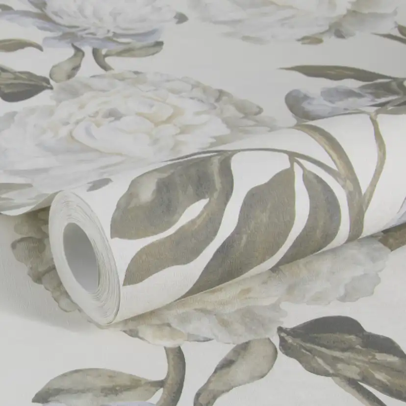 Tapet WOW Peony Naturligt