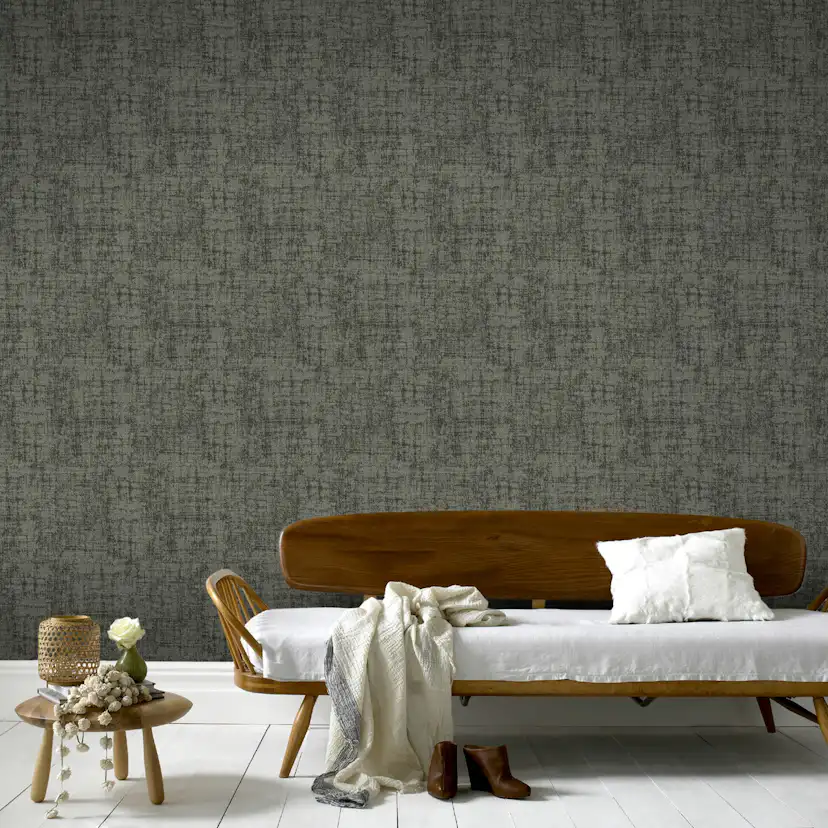 Tapet WOW Twill Brun/Grön