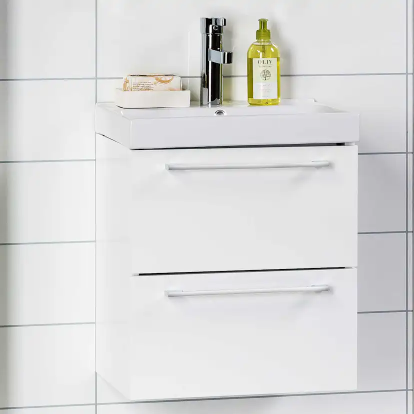 Tvättställsskåp Noro Day 420 Vit