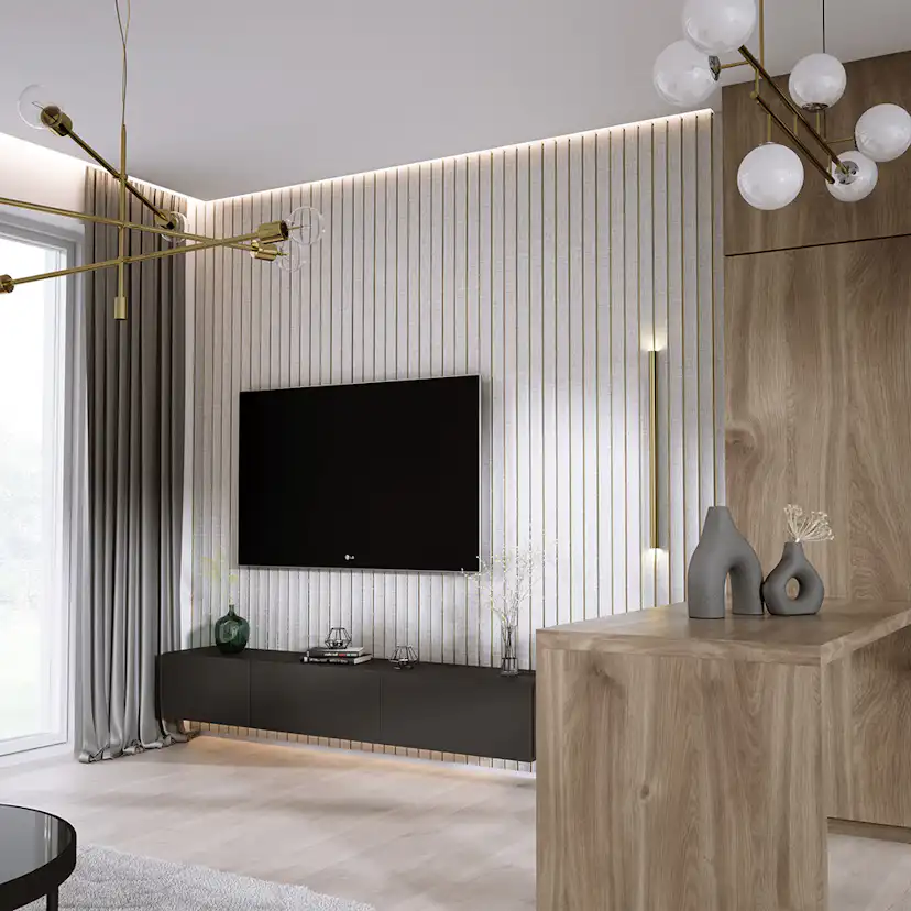 Väggpanel Lamelio Amber