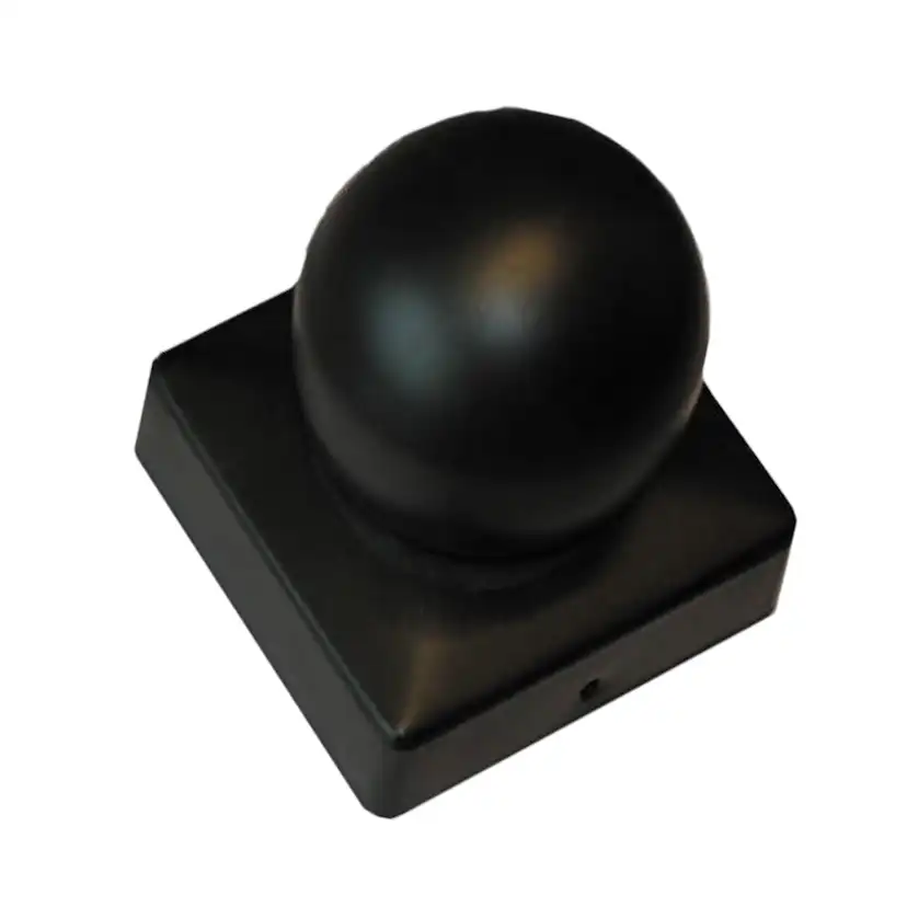 Stolphatt Hortus Svart med Kula