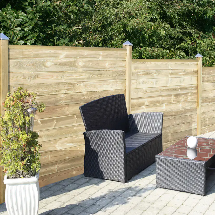 Staket Hortus 170 cm Påbyggnadspaket