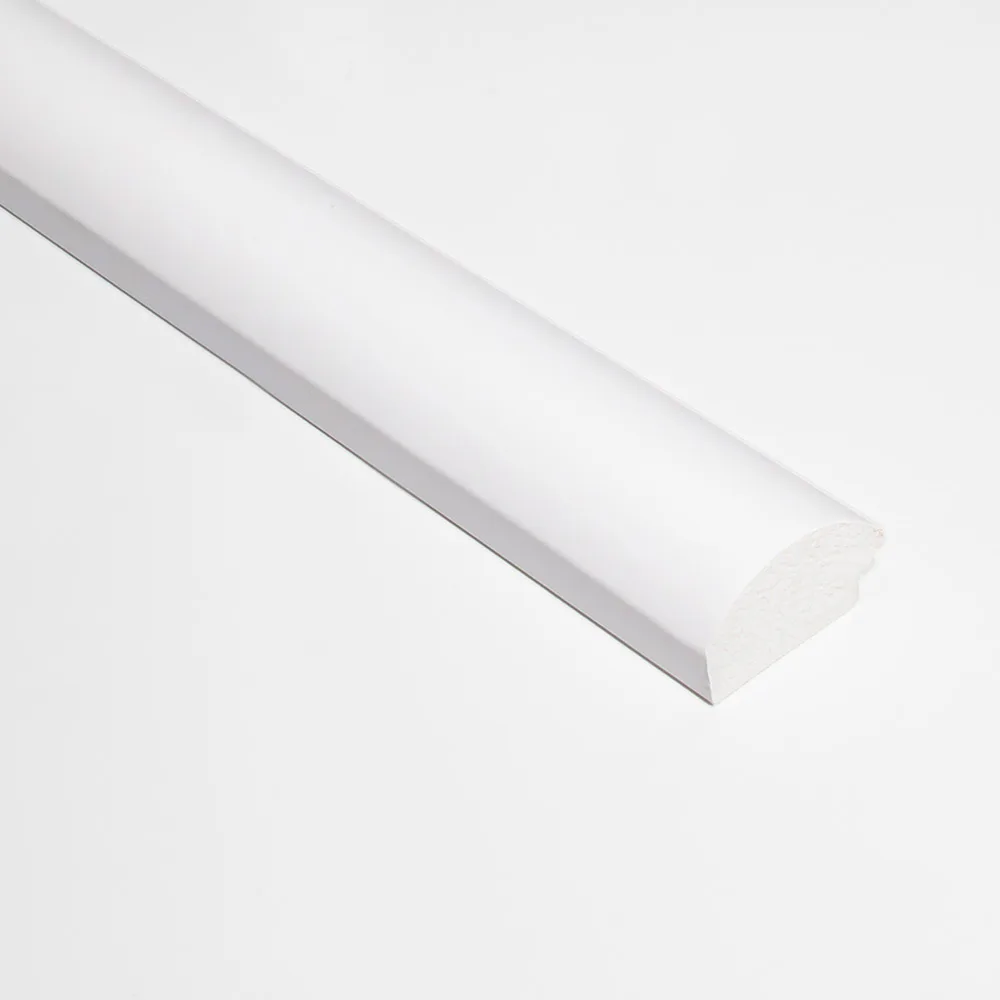 Avslutningslist Lamelio Infinity Luna Vit Avslut 2,5 cm Höger