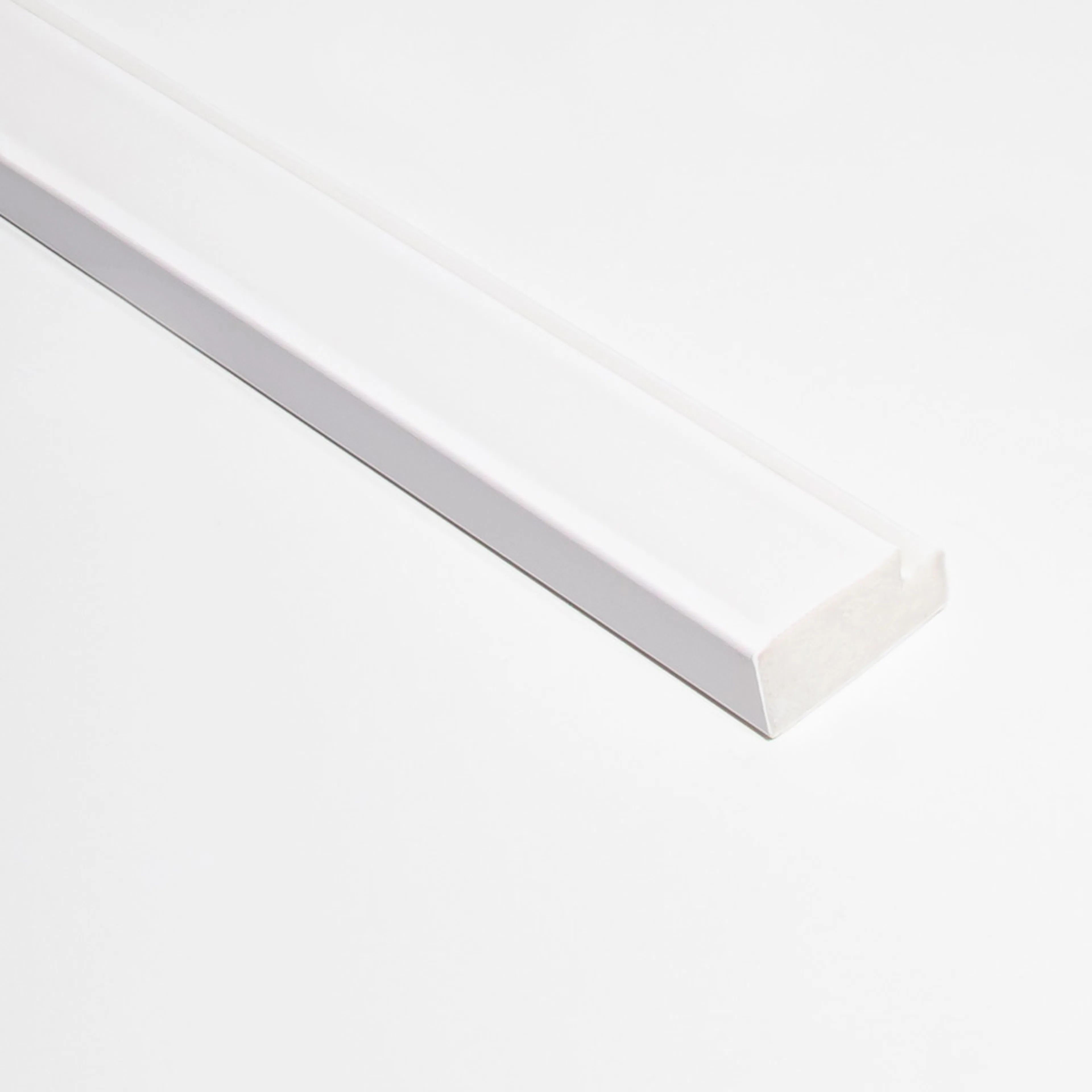 Avslutningslist Lamelio Infinity Olmo Vit Avslut 2,6 cm Höger