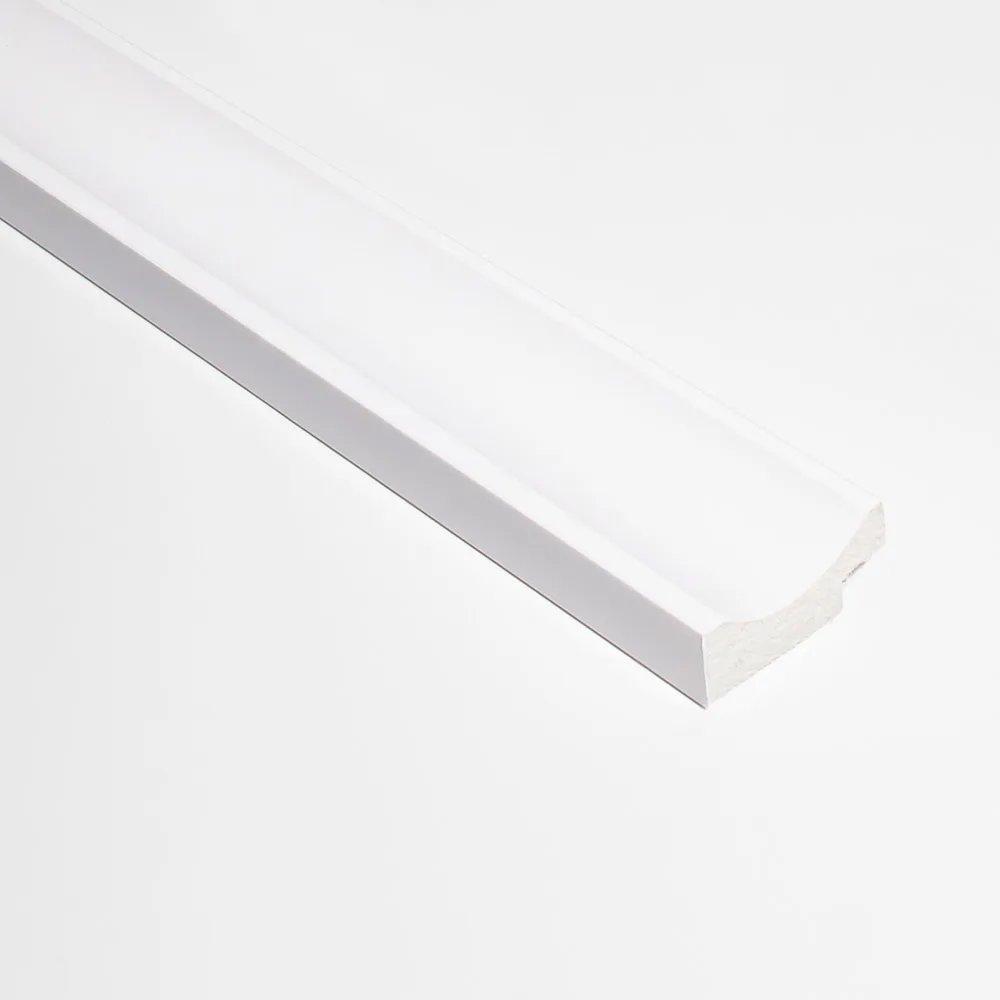 Avslutningslist Lamelio Infinity Onda Vit Avslut 3,2 cm Höger