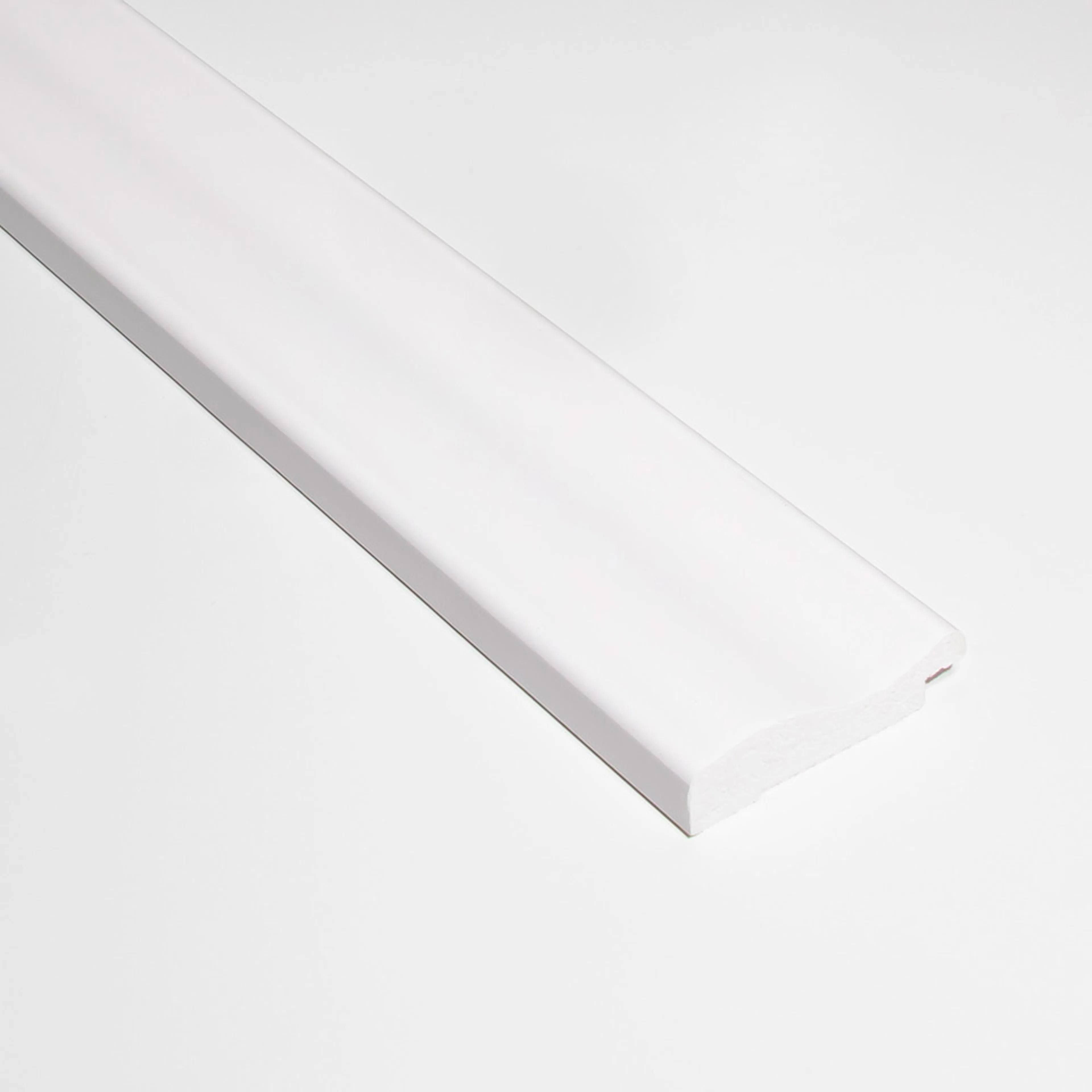 Avslutningslist Lamelio Infinity Versal Vit Avslut 4,9 cm Höger