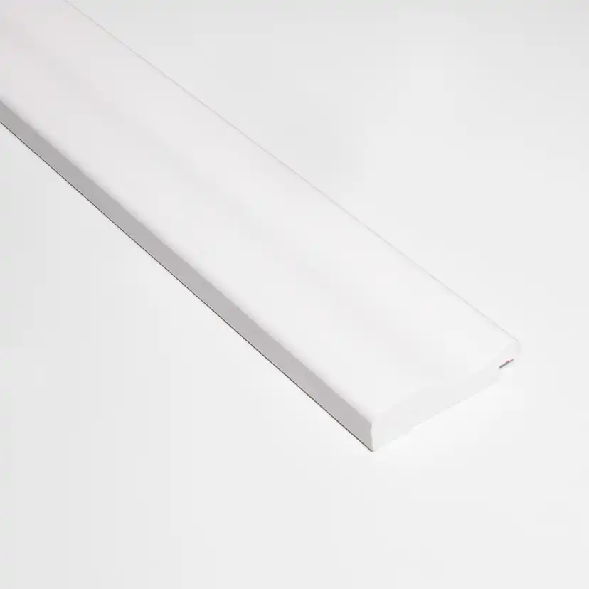 Avslutningslist Lamelio Infinity Versal Vit Avslut 4,9 cm Höger