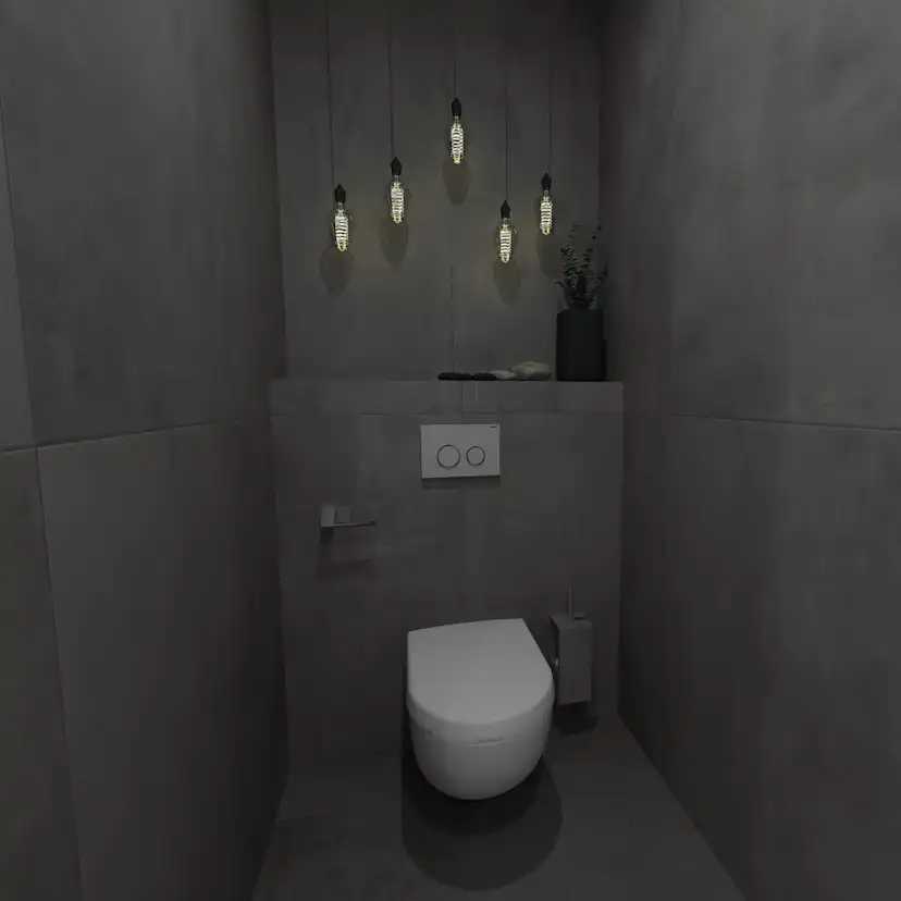 Toalettborste Bemeta Niva för Vägg