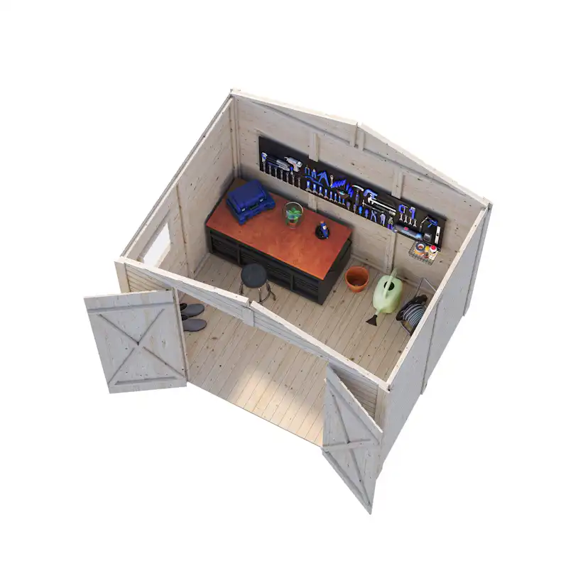 Förråd Palmako Dan 4,6 m2