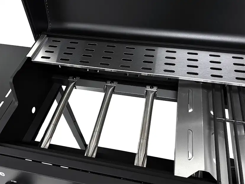 Gasolgrill Dose Barbeque 6+1 Brännare Svart