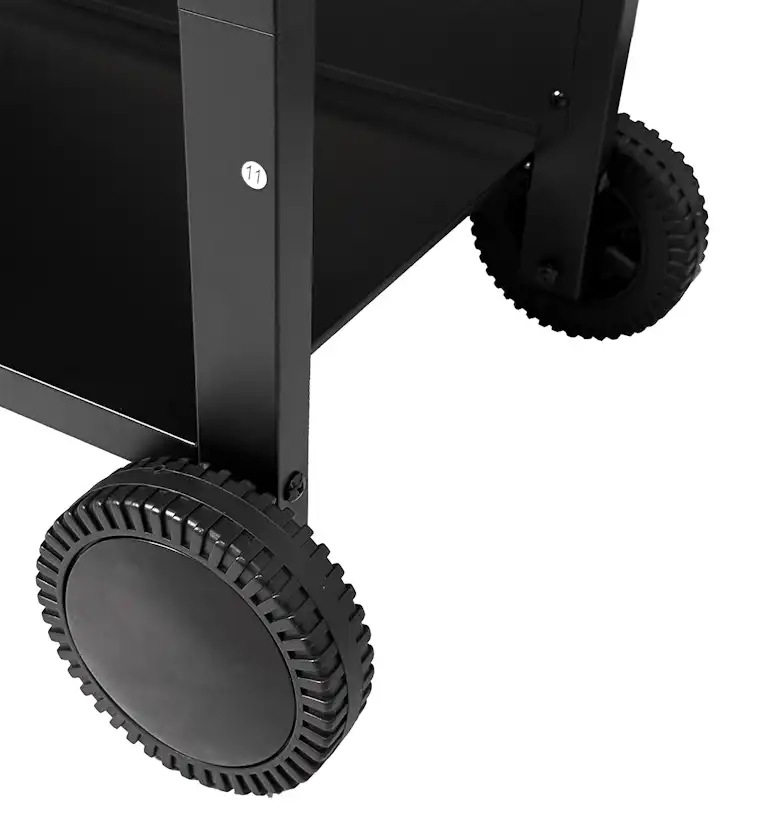 Gasolgrill Dose Barbeque 6+1 Brännare Svart