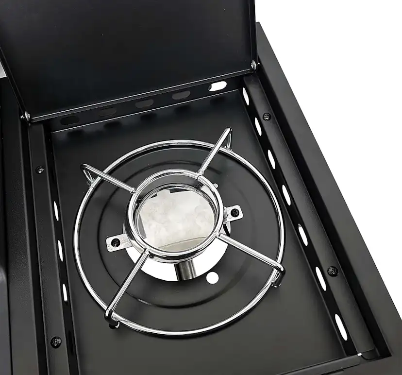 Gasolgrill Dose Barbeque 6+1 Brännare Svart