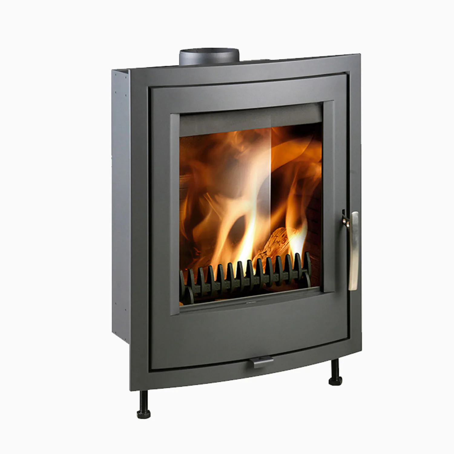 Braskamin Kaminexperten Valencia Vedeldad Spiskasset Inkl. Ram